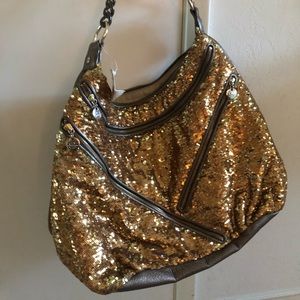 Alexis Hudson / Alexis Uospny Sequins Chain Bag